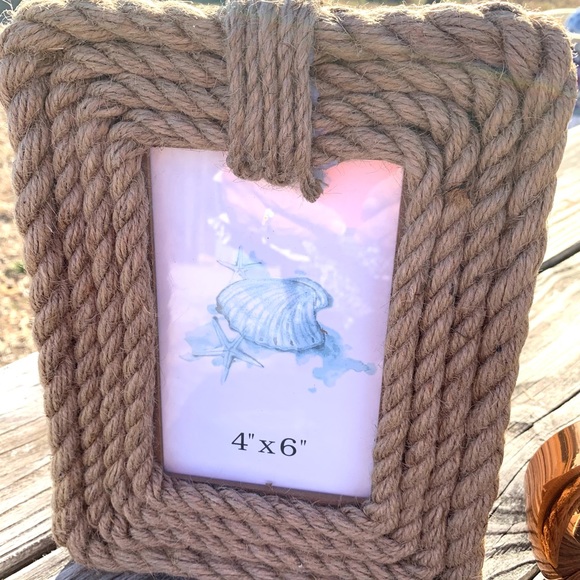 Beautiful Rope Picture Frames. (NWOT) - Picture 3 of 6